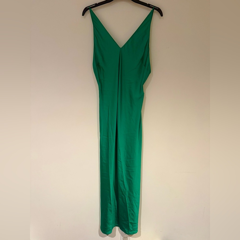 New ZARA Satin Effect Slip Dress - Picture 2 of 3